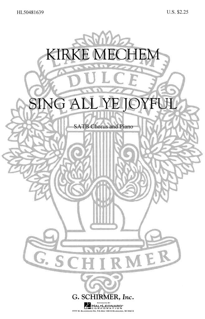 Sing All Ye Joyful